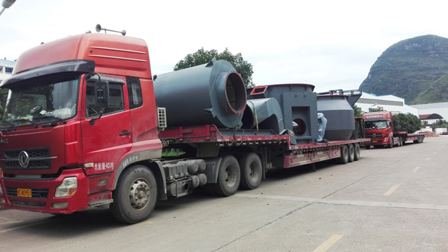 桂林鴻程立磨完成HLM1700又一條生產(chǎn)線，并交付客戶
　　